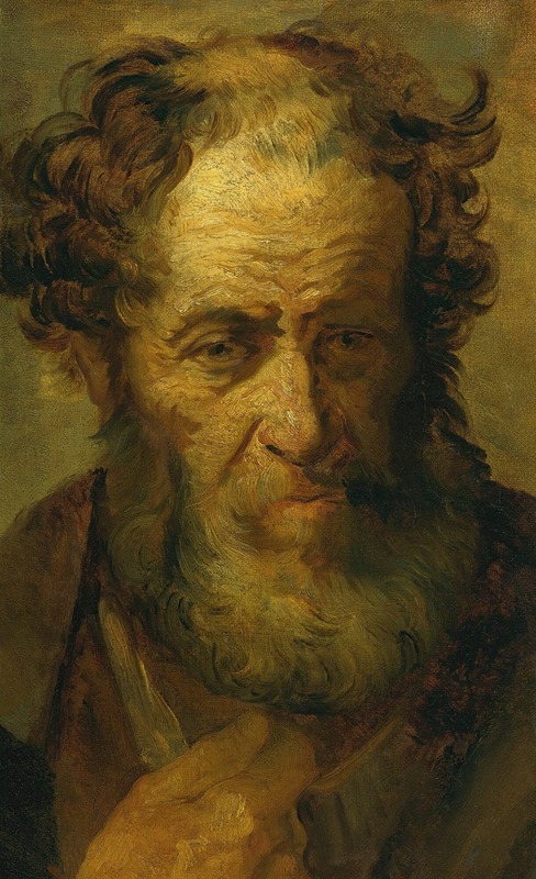 Théodore Géricault - Portrait De Vieillard