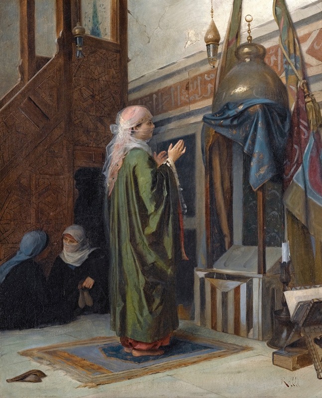 Theodoros Ralli - In the Mosque