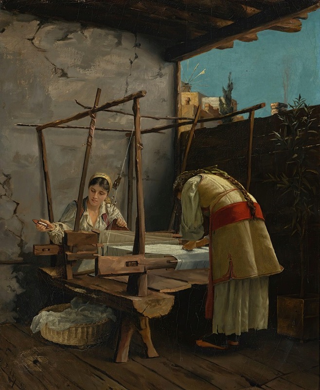 Theodoros Ralli - The Weavers, Arachova