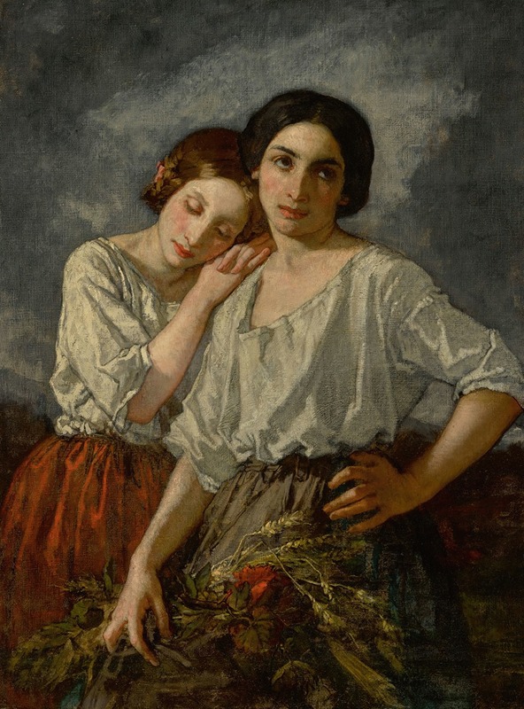 Thomas Couture - Two sisters