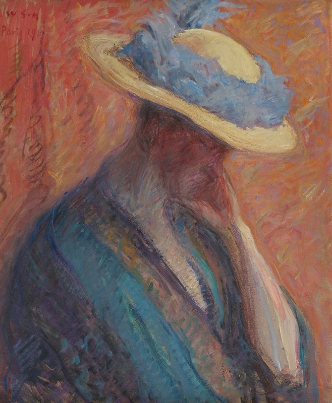 Wilho Sjöström - Woman In A Hat