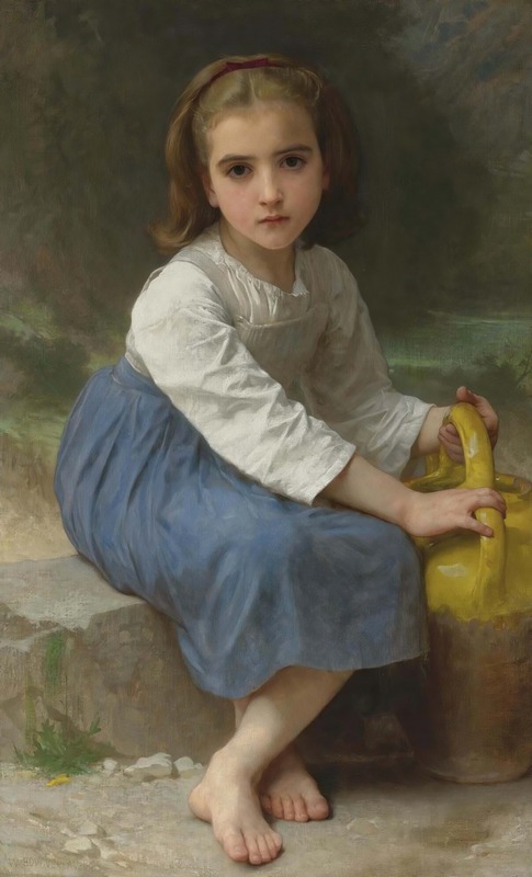 William Bouguereau - Jeune Fille À La Cruche