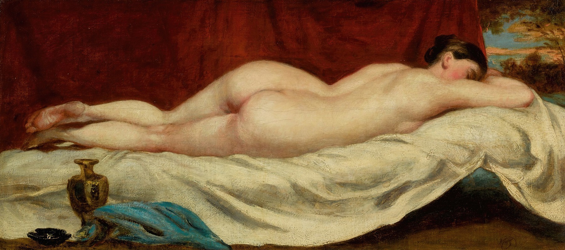 William Etty - Sleeping Female Nude