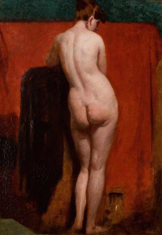 William Etty - Standing Female Nude