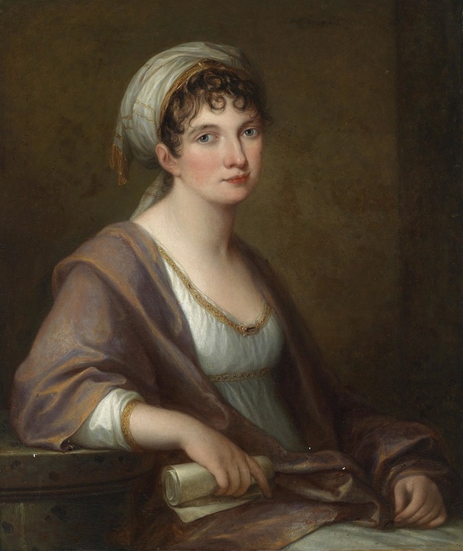 Angelica Kauffmann - Portrait of Princess Franziska von Kaunitz-Rietberg