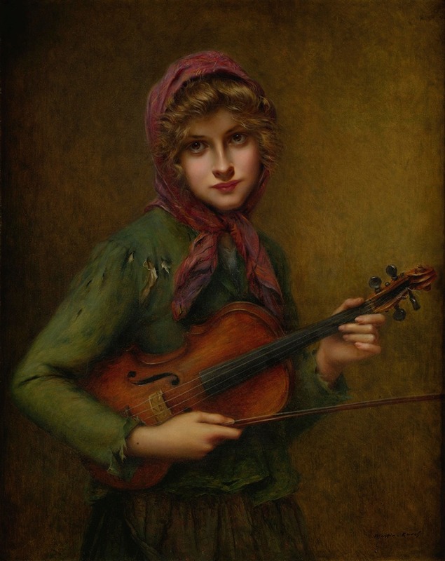 François Martin-Kavel - The Young Violinist