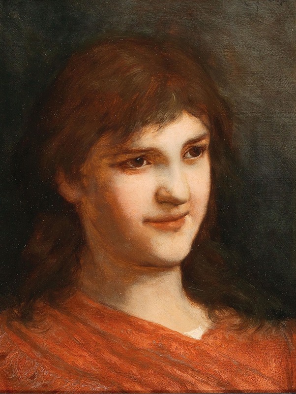 Gabriel von Max - Portrait of a Woman