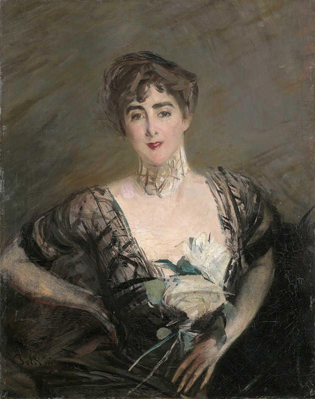Giovanni Boldini - Portrait der Josefina Alvear de Errazuriz