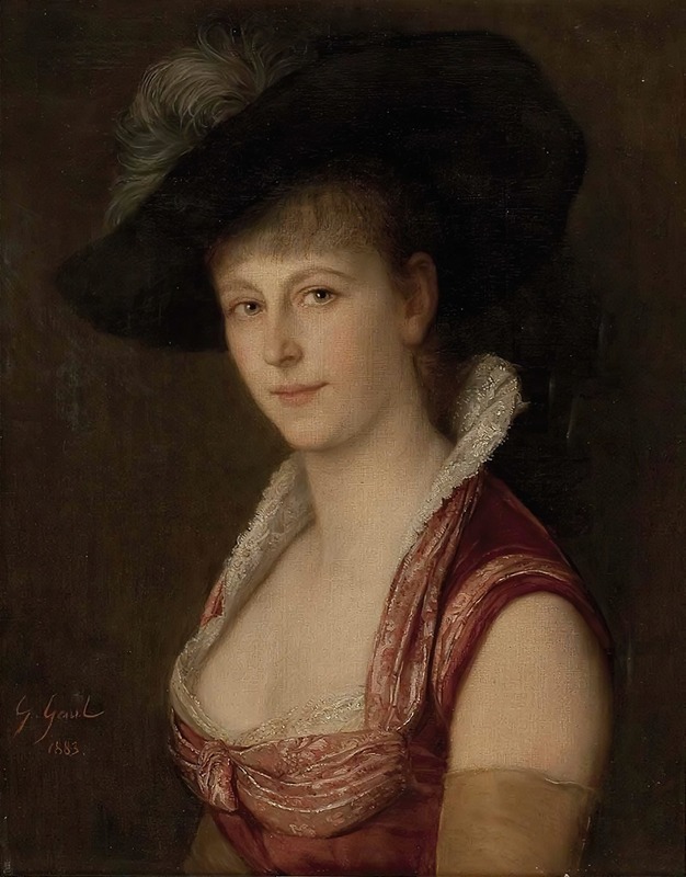 Gustav Gaul - Portrait Bertha Linda