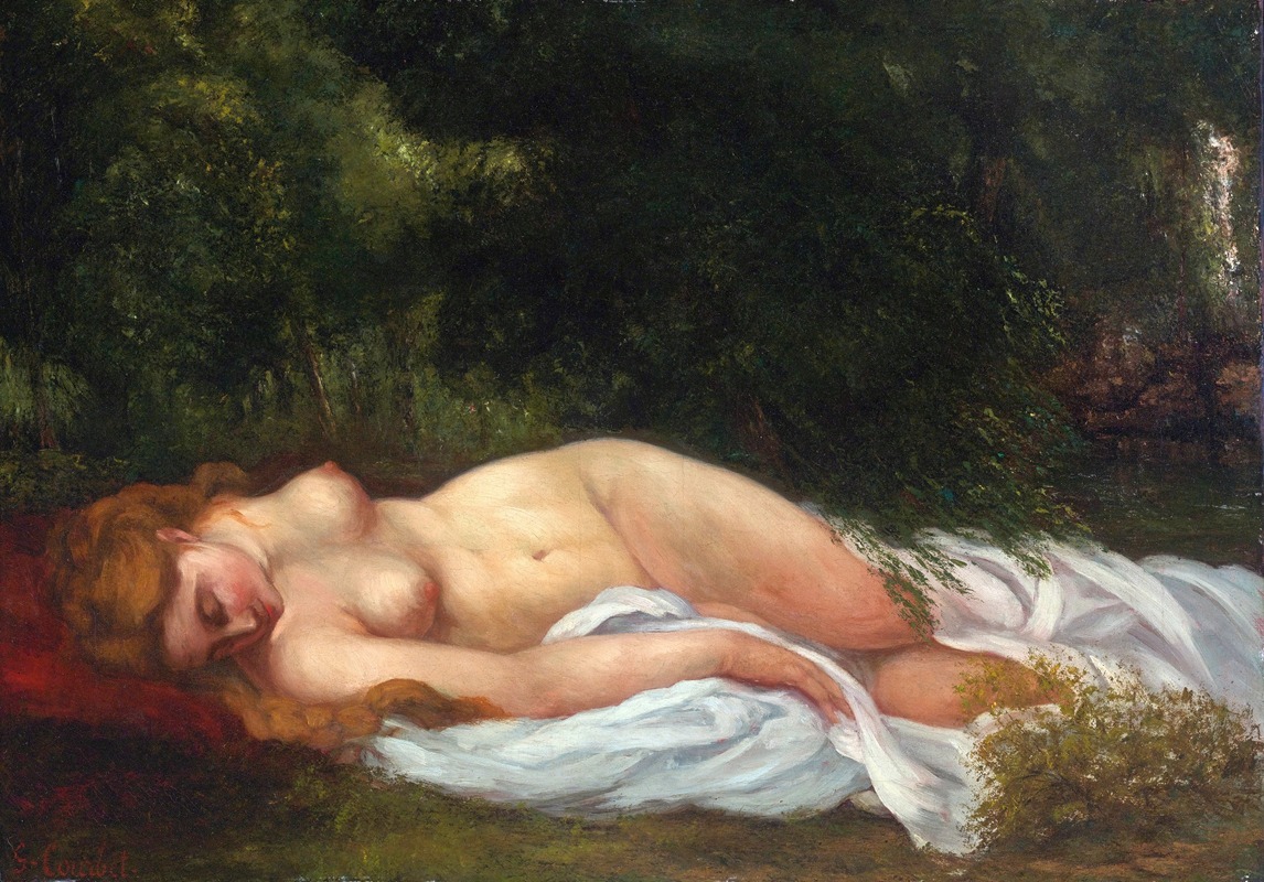 Gustave Courbet - Nu Couché