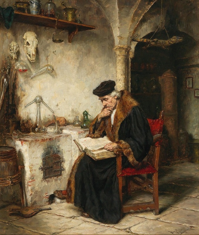 Karl Gebhardt - The alchemist