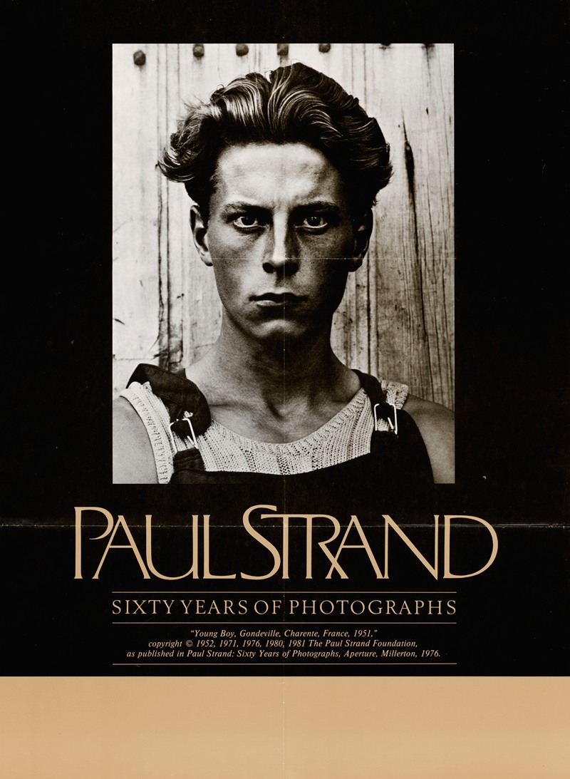 Paul Strand: Sixty Years of Photographs by U.S. Information Agency - Artvee