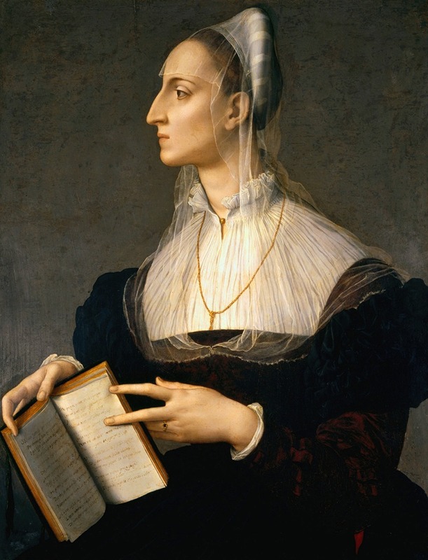 Agnolo Bronzino - Portrait Of Laura Battiferri