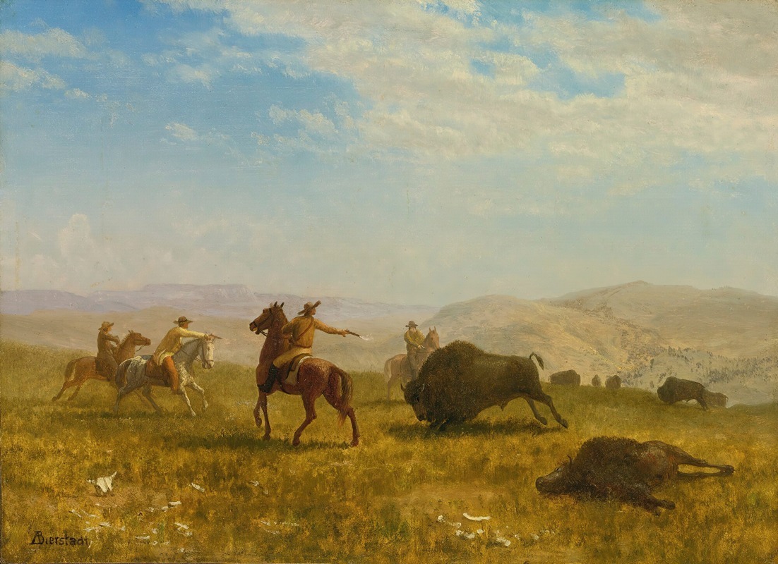 Albert Bierstadt - The Wild West