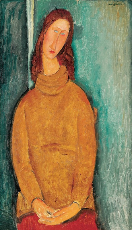 Amedeo Modigliani - Portrait Of Jeanne Hébuterne