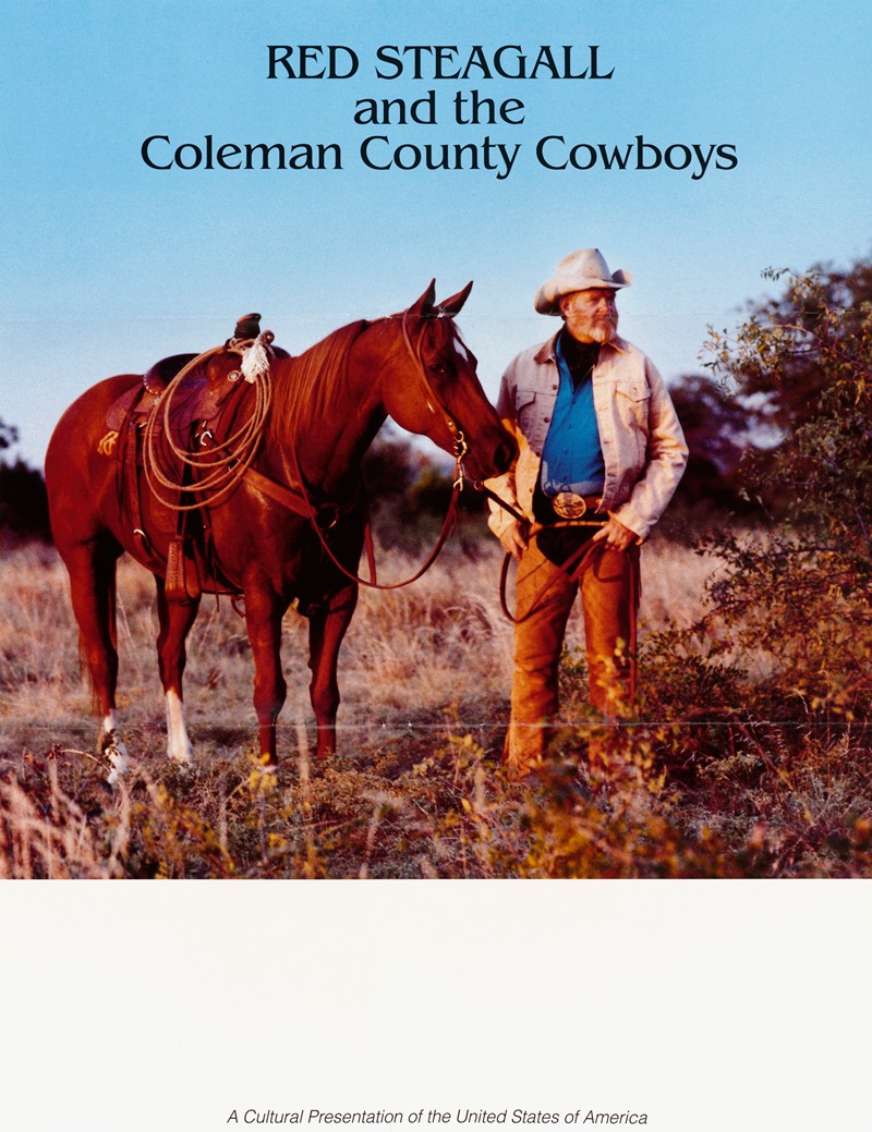 U.S. Information Agency - RED STEAGALL and the Coleman County Cowboys