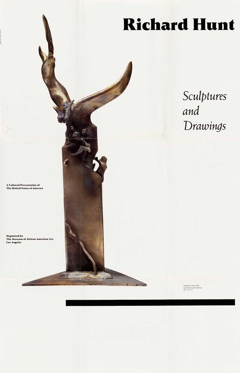 U.S. Information Agency - Richard Hunt. Sculptures and Drawings.