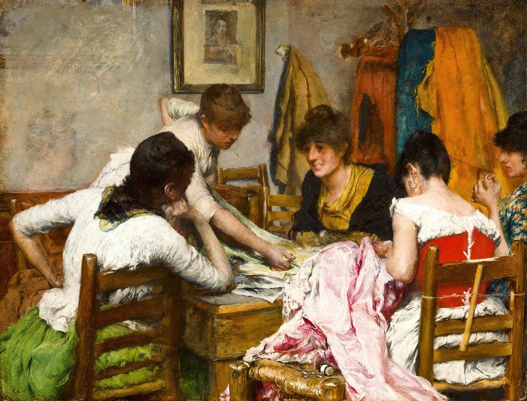 Charles Frederick Ulrich - The New Dress