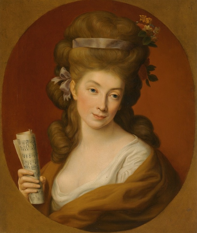 Follower of Marie-Louise Élisabeth Vigée-Lebrun - Portrait Of Elisabeta Potocka