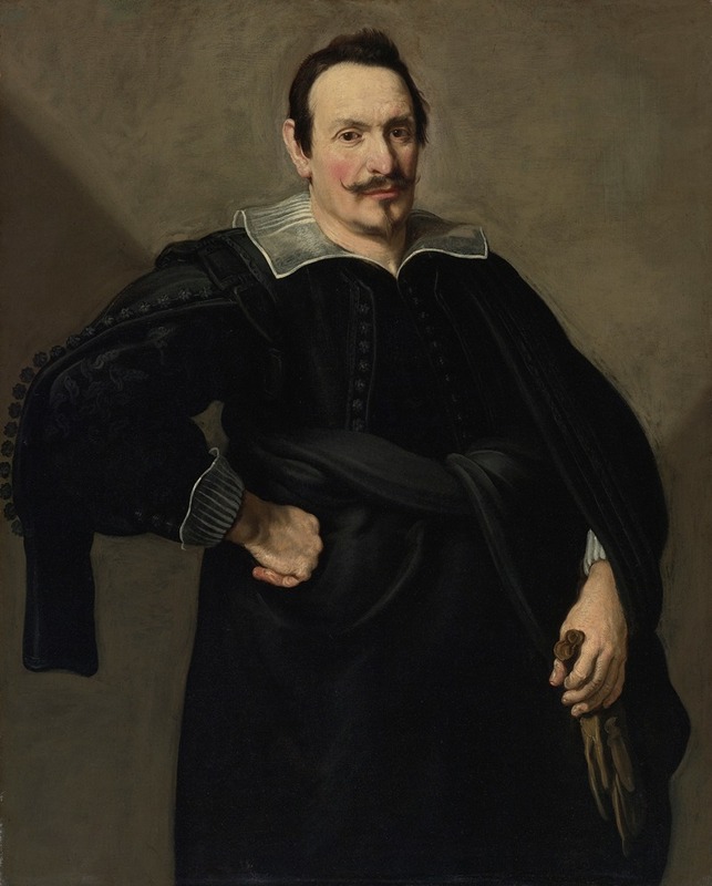 Daniel Van Den Dyck - Mantua Portrait Of A Nobleman