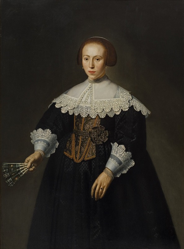 Dirck Dircksz. van Santvoort - Portrait Of A Lady