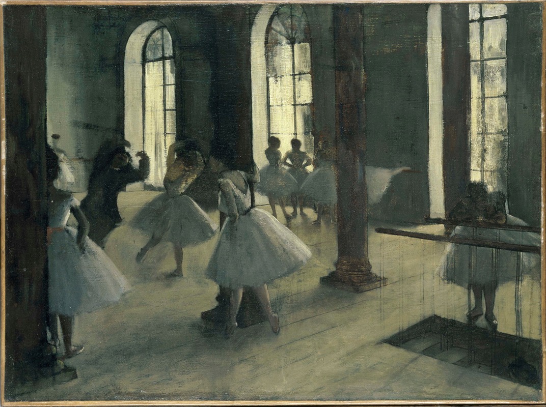 Edgar Degas - La Répétition Au Foyer De La Danse