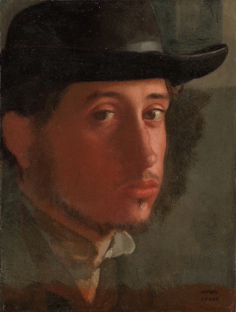 Edgar Degas - Self-Portrait