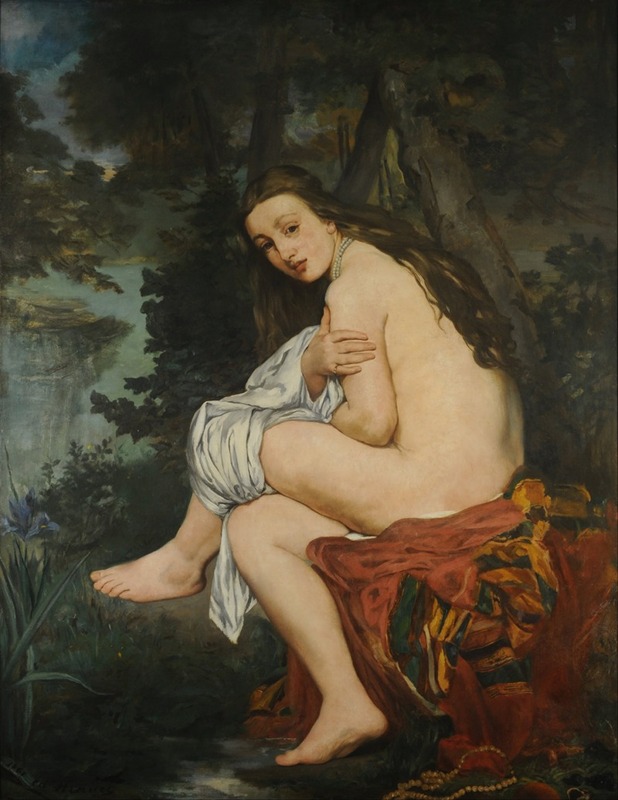 Édouard Manet - La Nymphe Surprise