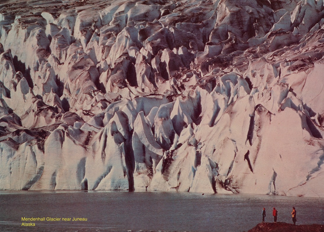 U.S. Information Agency - Scenically Yours, Mendenhall Glacier Near Juneau, Alaska