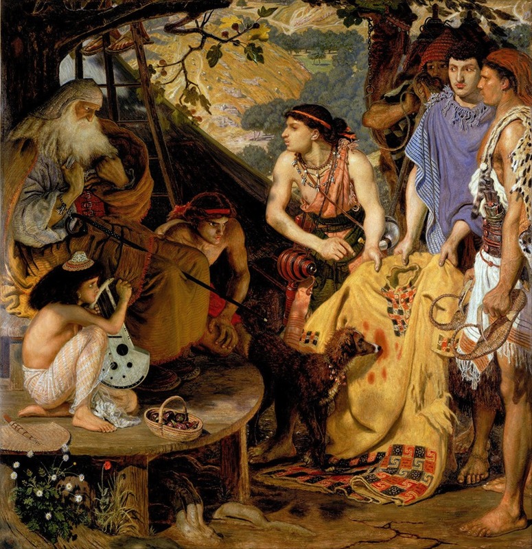 Ford Madox Brown - The Coat Of Many Colours