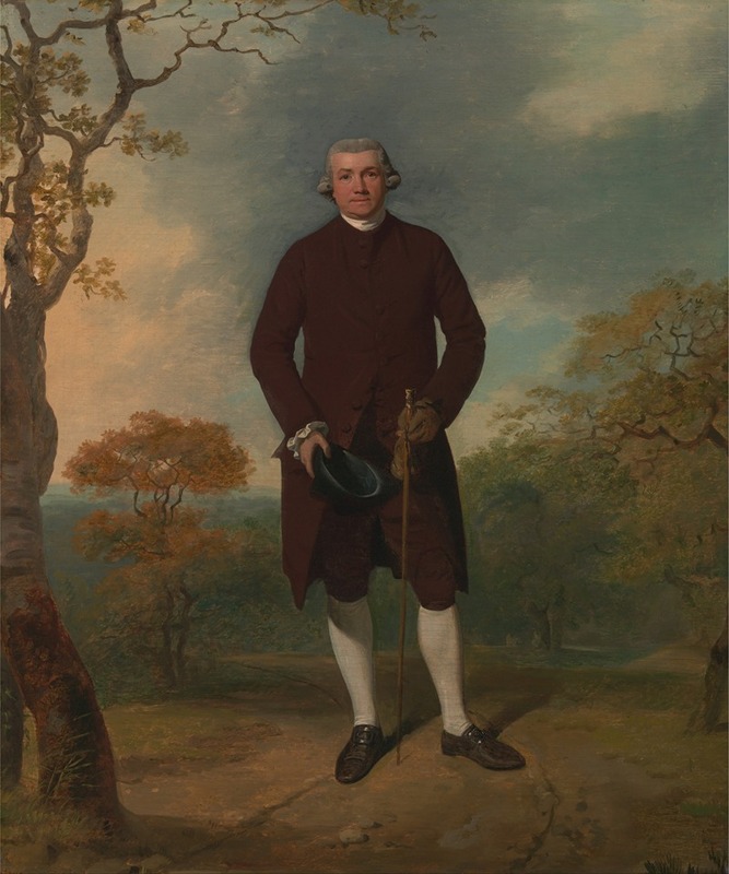 Francis Wheatley - Portrait Of A Man, Called George Basil Woodd