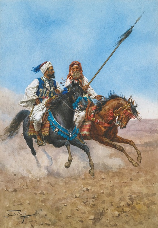 Giulio Rosati - The Arab Riders