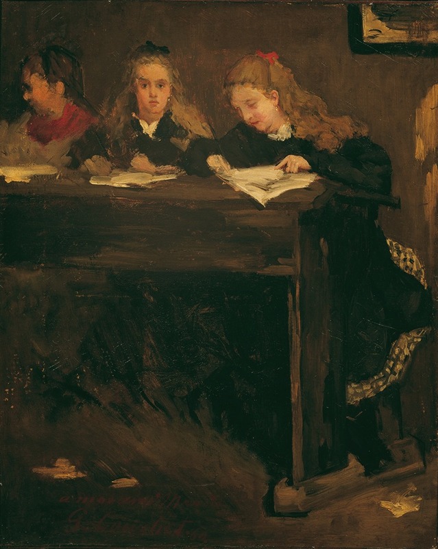 Gustave Courbet - Drei Schulmädchen