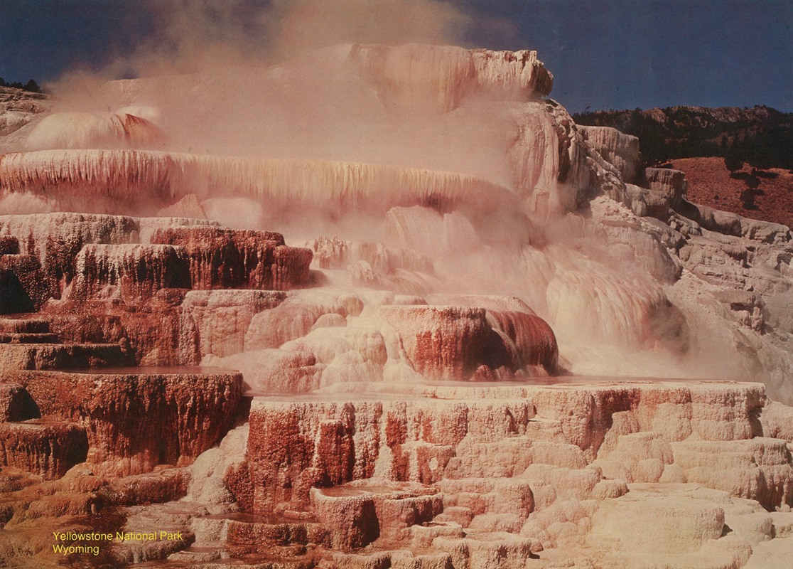 U.S. Information Agency - Scenically Yours, Yellowstone National Park, Wyoming