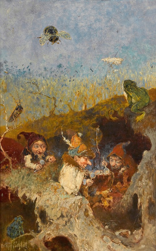 Heinrich Schlitt - Die Zwergensuppe