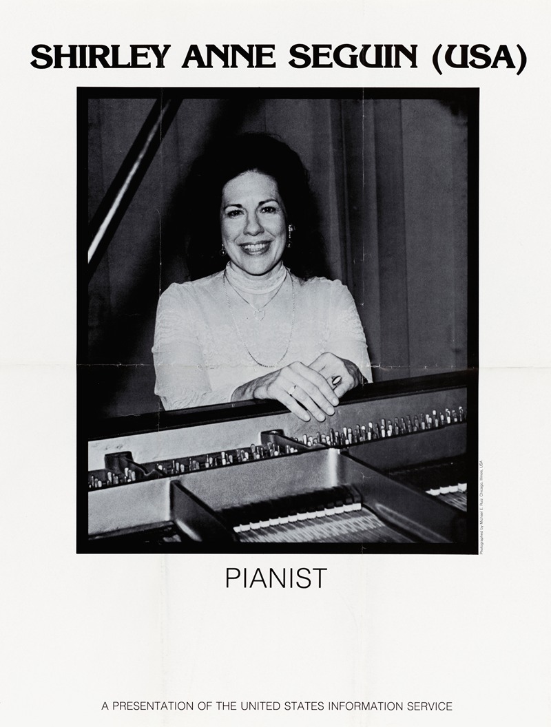 U.S. Information Agency - Shirley Anne Seguin (USA), Pianist