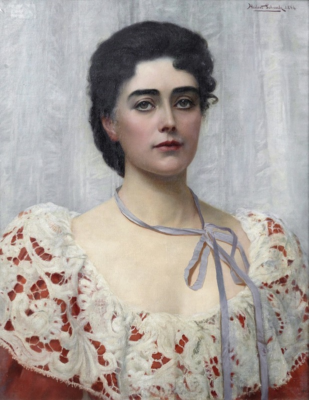 Herbert Gustave Schmalz - Mrs Alec Tweedie (1862-1940)