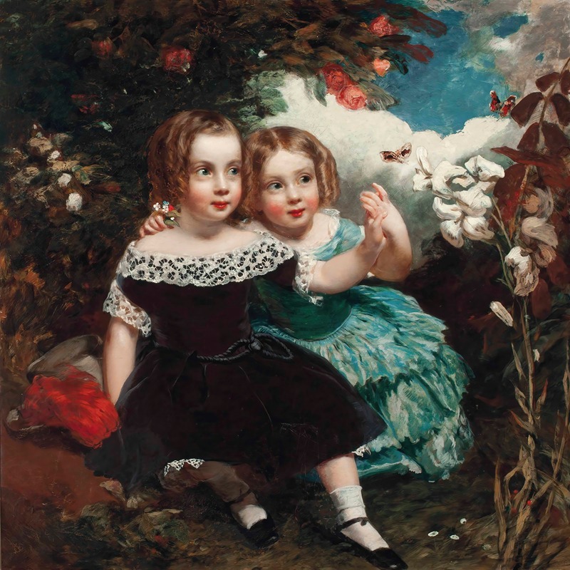 James Sant - The Young Lepidopterists