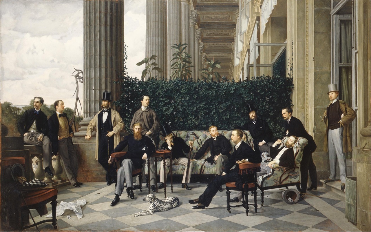 James Tissot - The Circle Of The Rue Royale