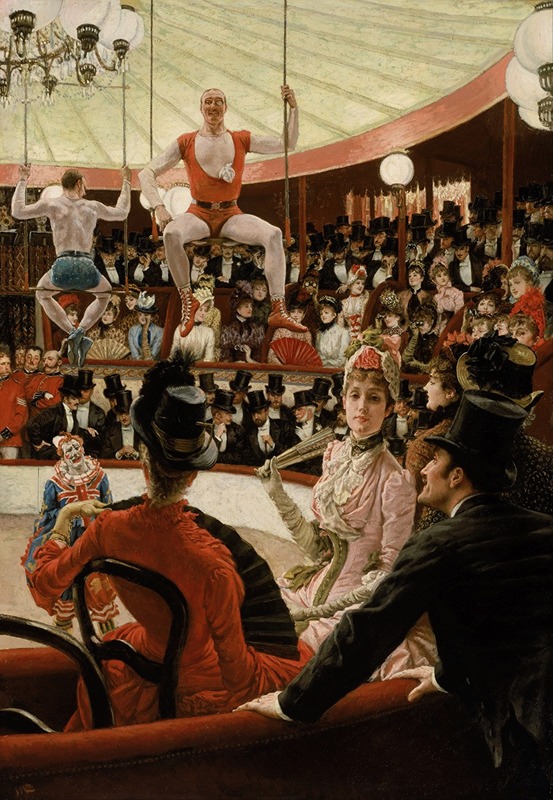 James Tissot - Women Of Paris- The Circus Lover