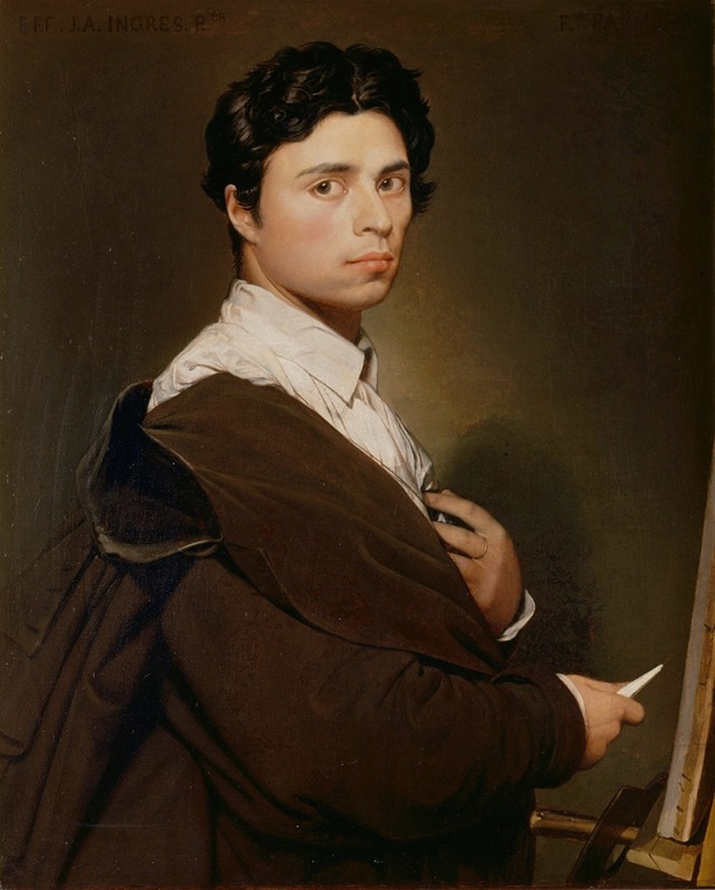 Jean Auguste Dominique Ingres - Autoportrait À Vingt-Quatre Ans
