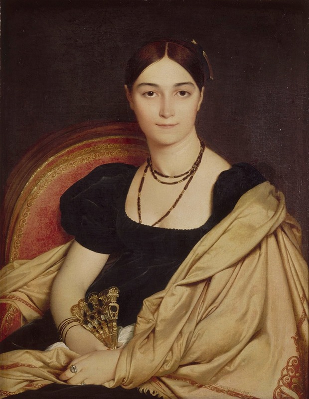 Jean Auguste Dominique Ingres - Portrait De Madame Duvaucey