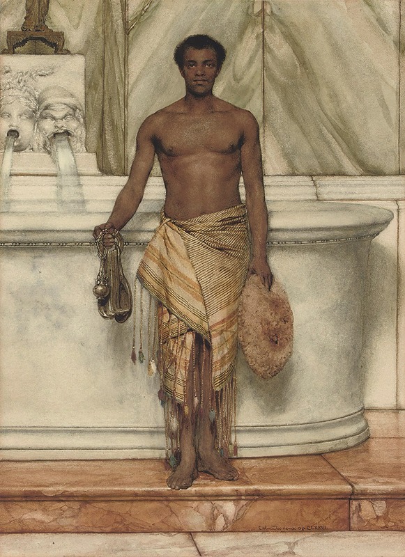 Lawrence Alma-Tadema - The Balneator