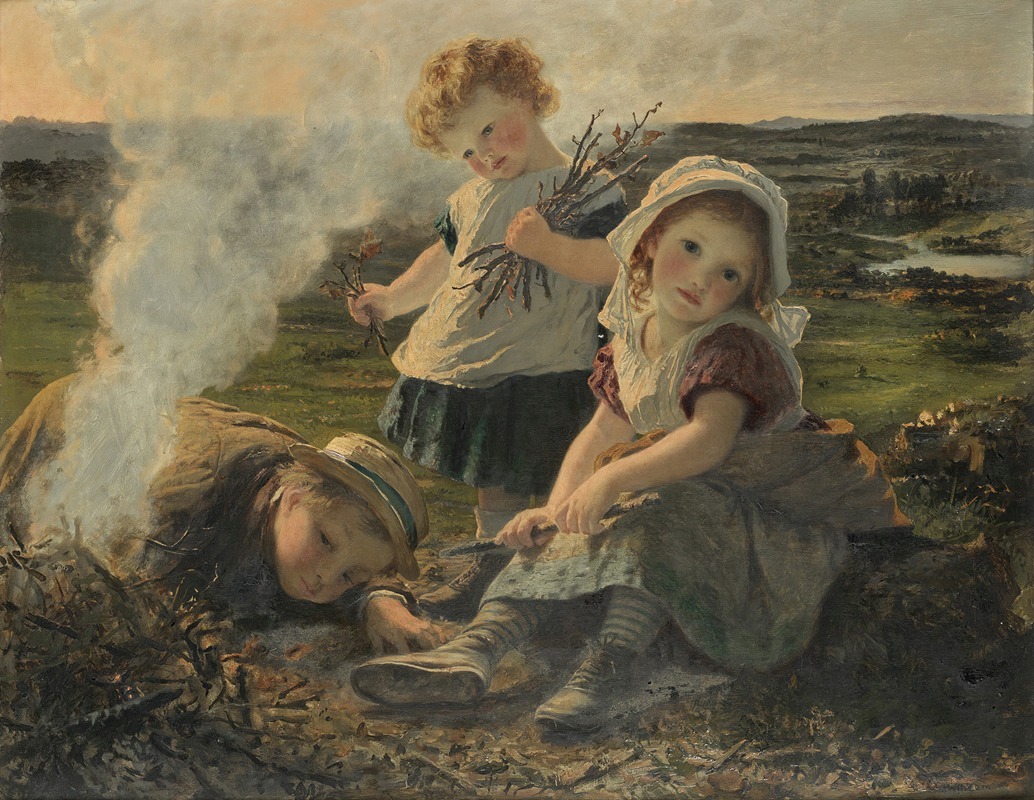 Sophie Anderson - The Bonfire