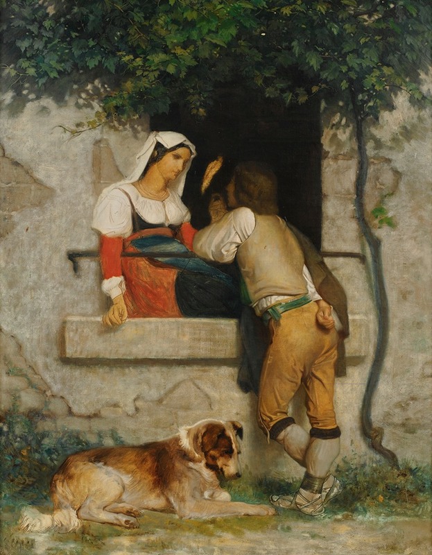 William Bouguereau - Italian Lovers