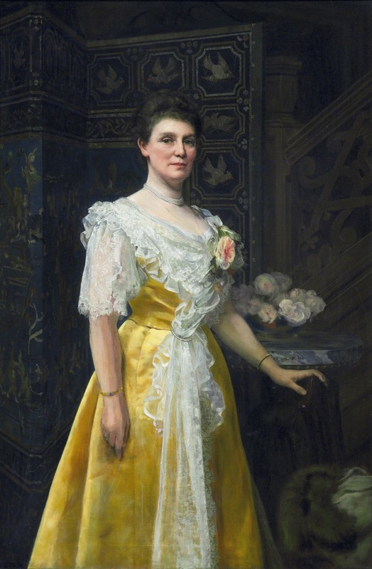 William Clarke Wontner - Portrait Of A Lady