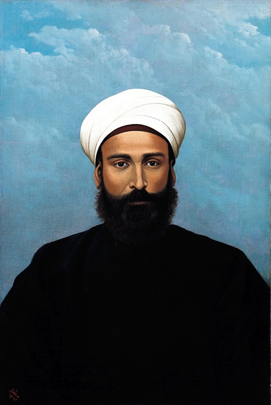 Abdul Qadir Al-Rassam - Portrait Of Mohamed Darouich Al Allousi