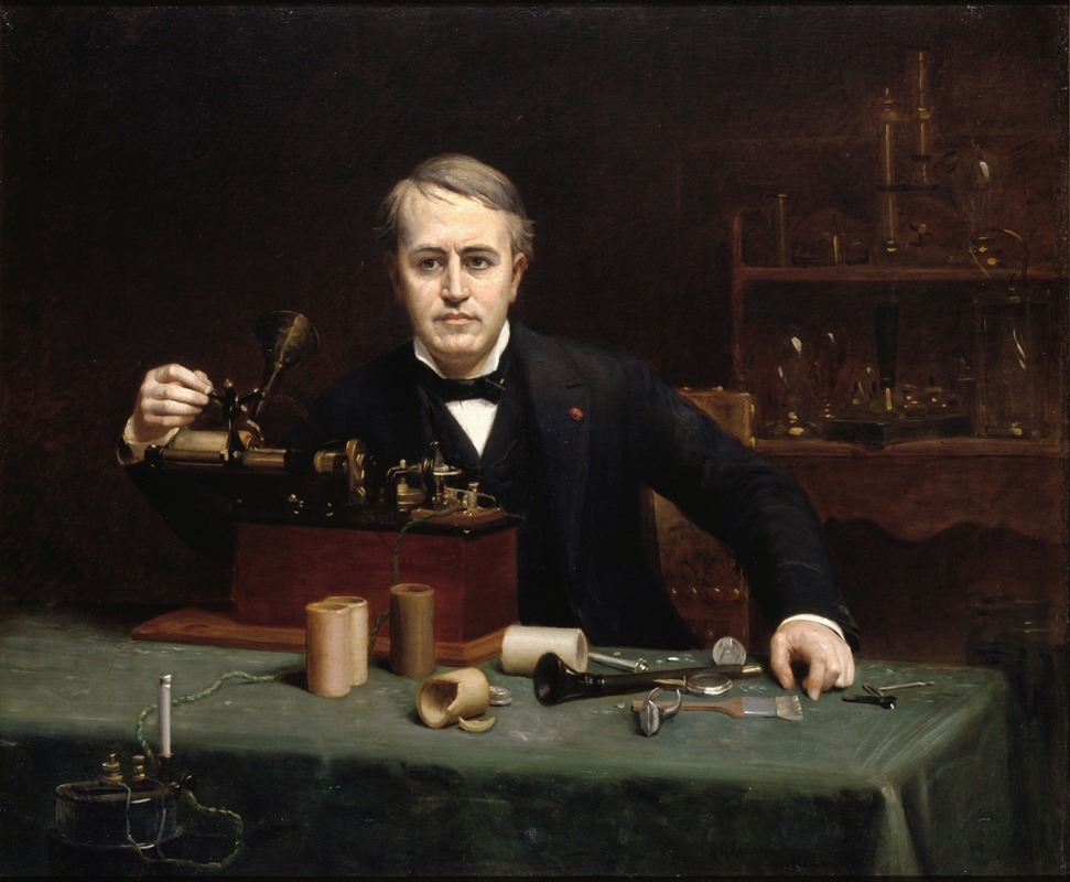 Abraham Archibald Anderson - Thomas Alva Edison