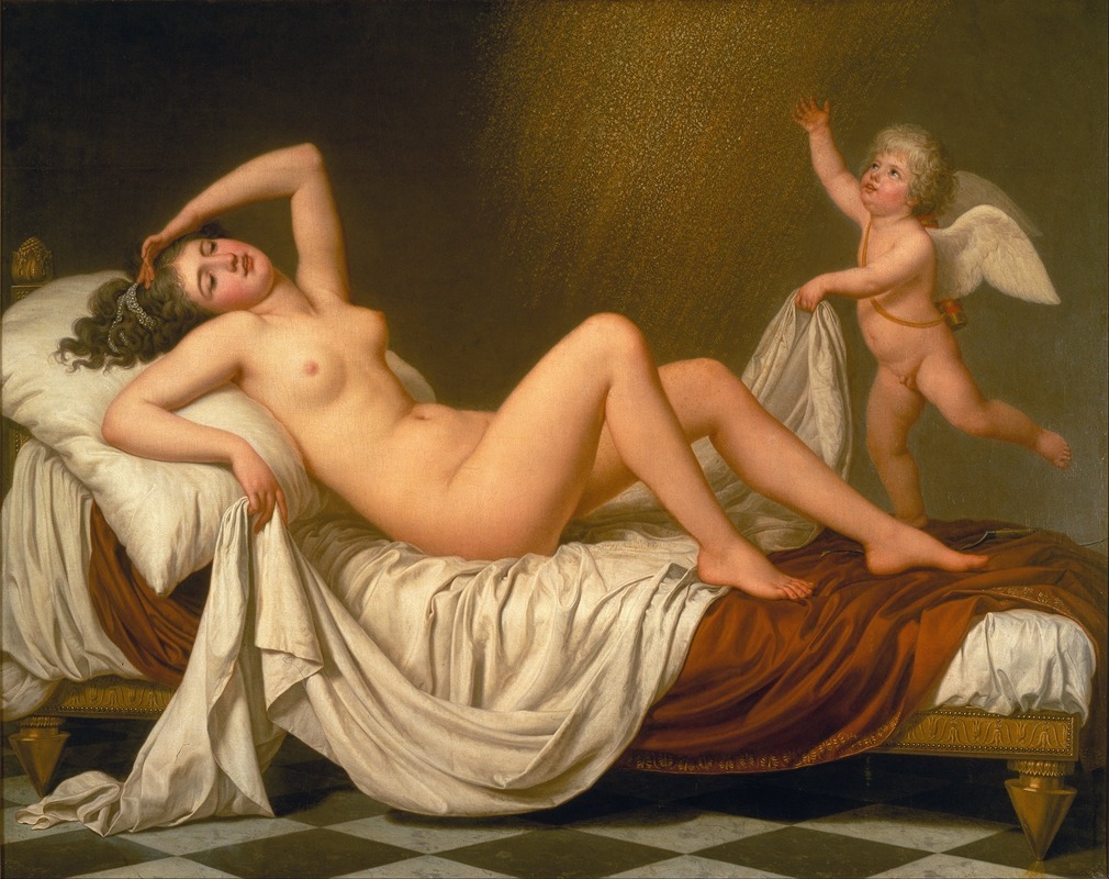 Adolf Ulrik Wertmüller - Danaë And The Shower Of Gold