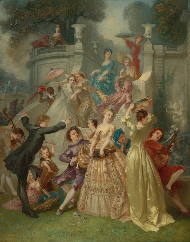 André-Charles Voillemot - Jeunesse, Printemps De La Vie